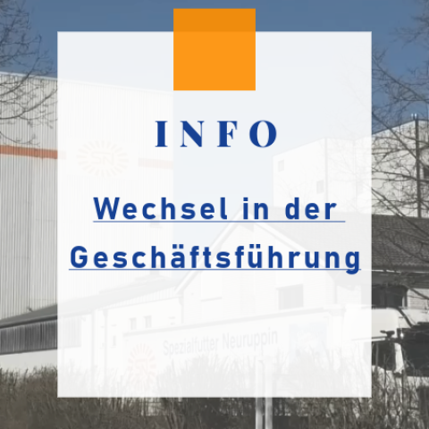 wechsel in der geschäftsführung
