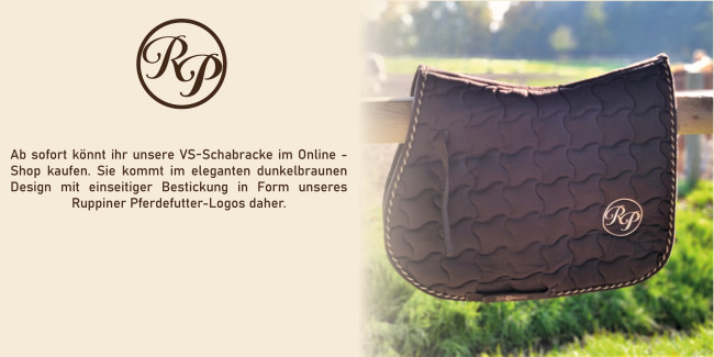 schabracke neu im online-shop