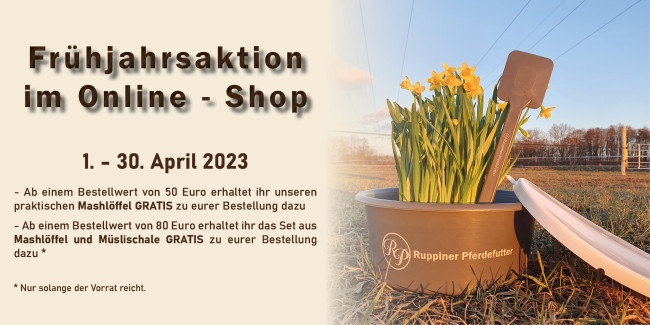 frühjahrsaktion april 2023