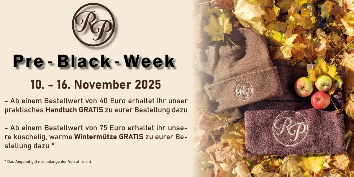 ankündigung pre-black-week 2025