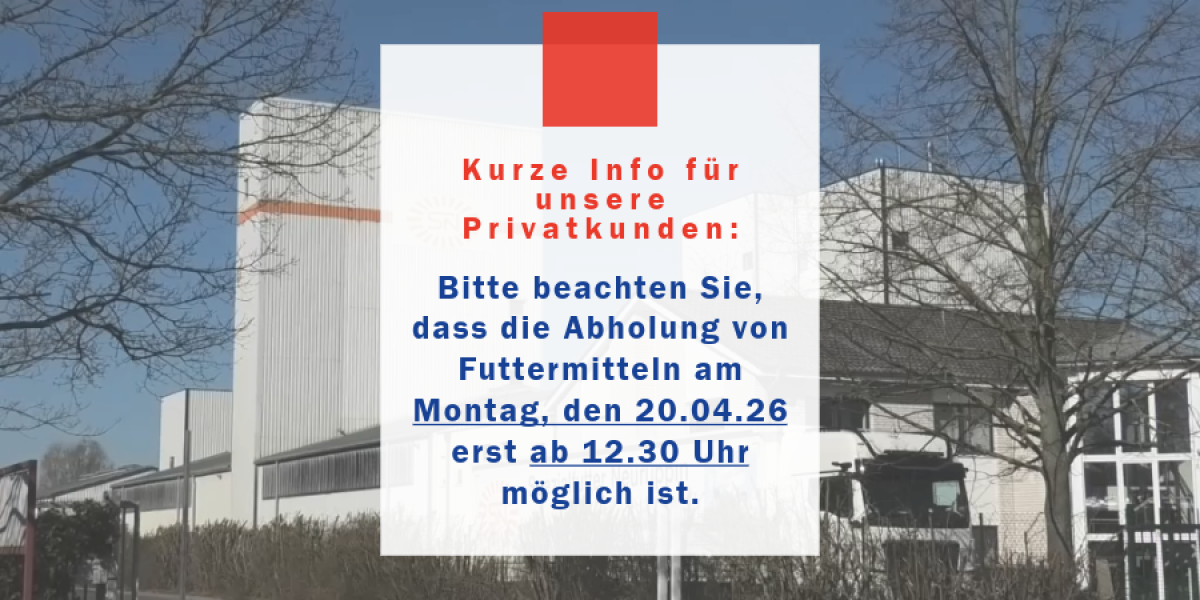 abholung von futter am 20.04.26